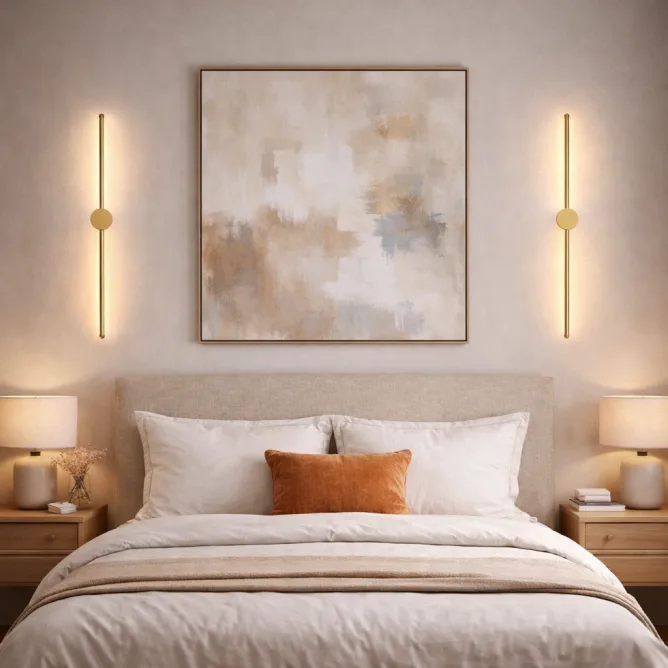SOLEA 54 ZIDNA LAMPA 12W 3000K ZLATO — slika 3