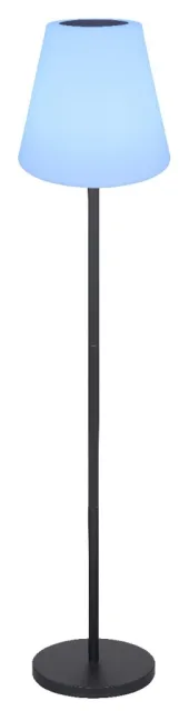 SOLARLEUCHTE METALL SCHWARZ, 1XLED
