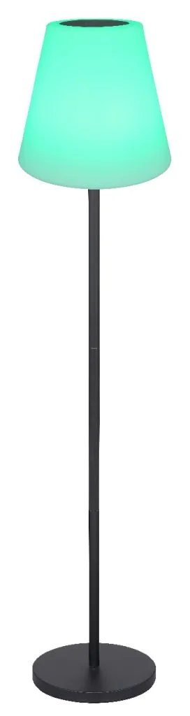 SOLARLEUCHTE METALL SCHWARZ, 1XLED — slika 7