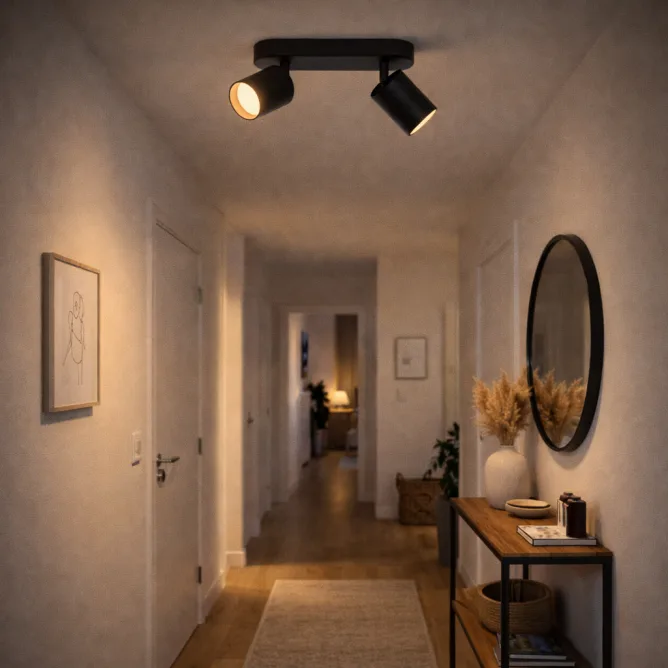 TALIA 82 SPOT LAMPA 2*GU10 CRNA — slika 2