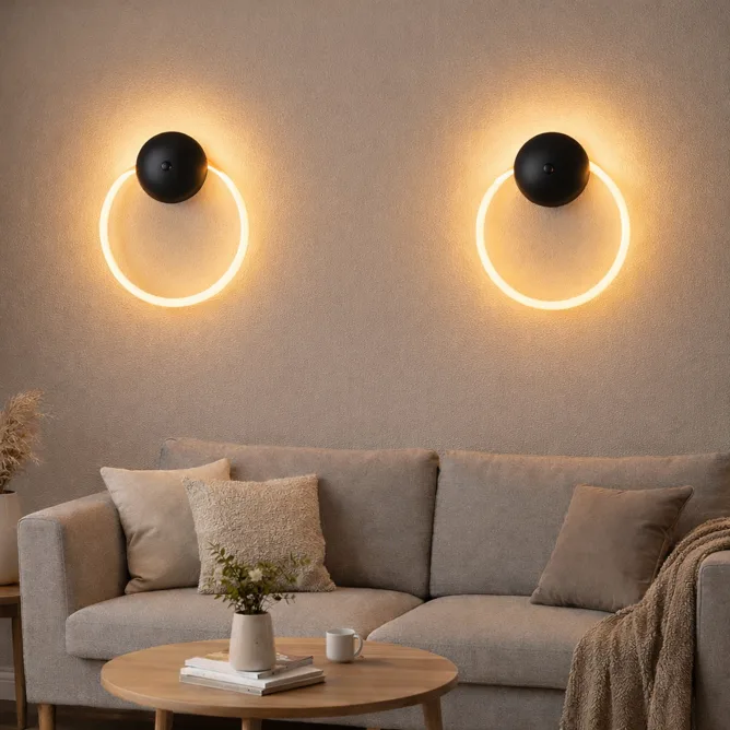 SOLEA 8 ZIDNA LAMPA 15W 3000K CRNA — slika 2