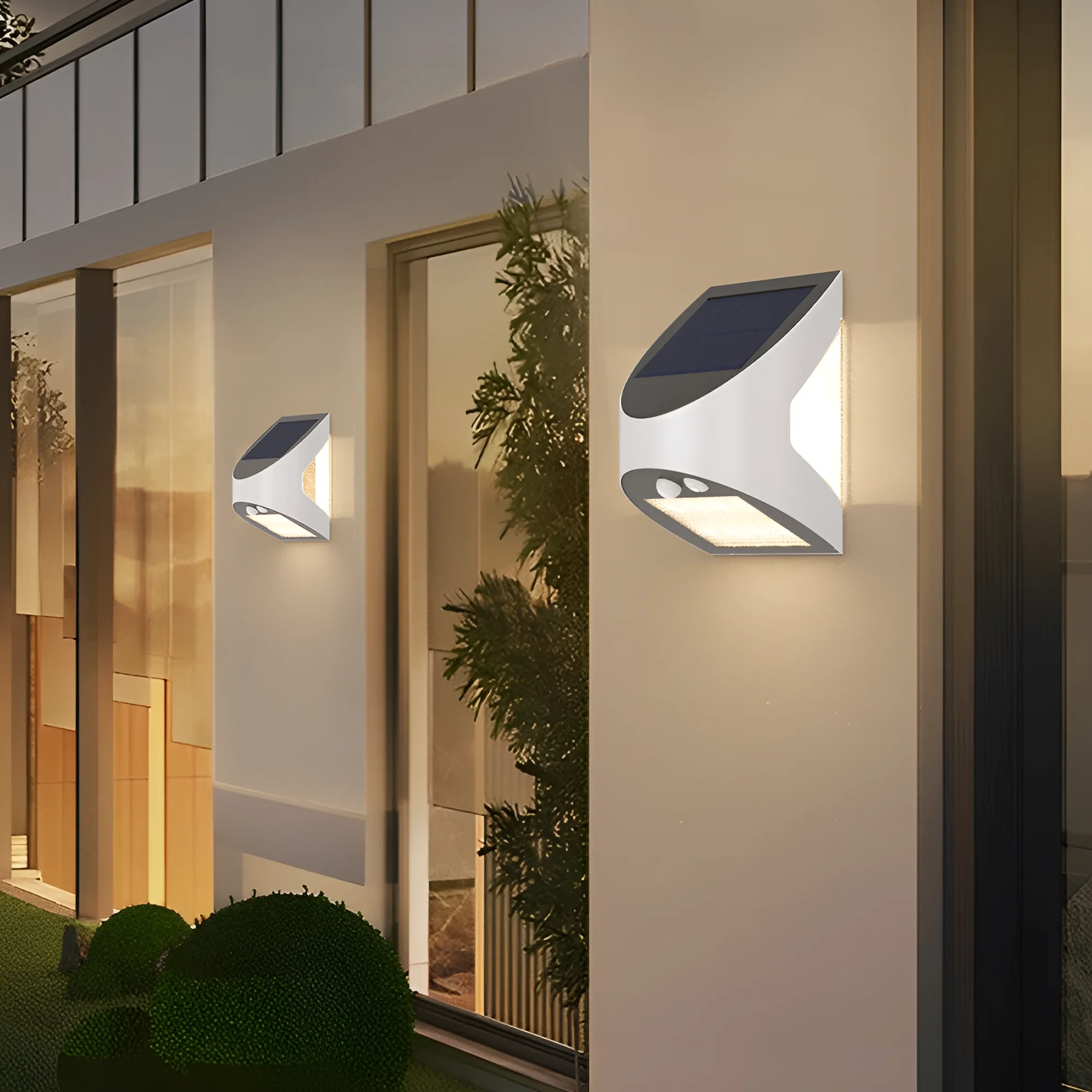 SOLARNA ZIDNA SVETILJKA 3W BELI 6500K IP54 — slika 2