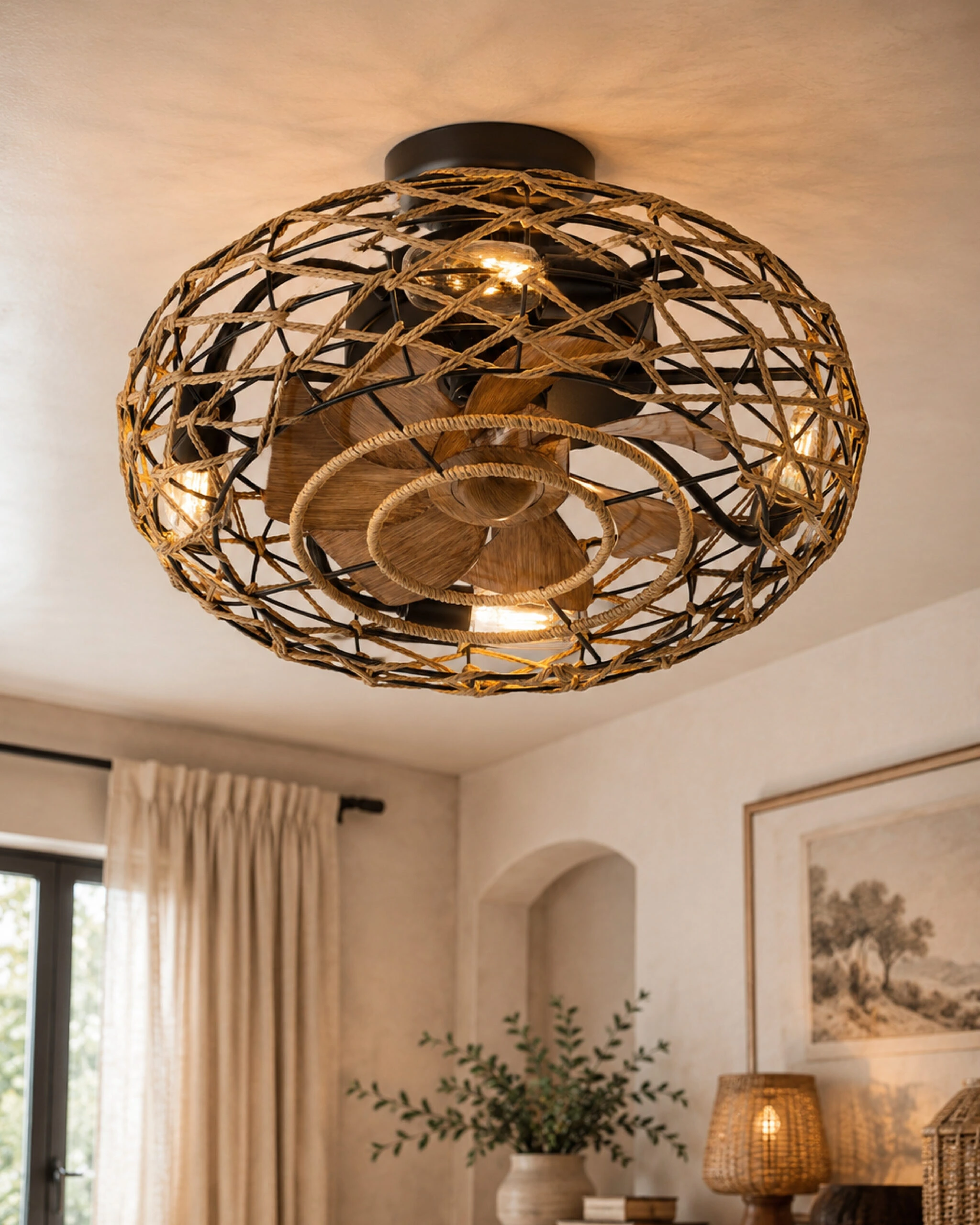 Plafonska lampa sa ventilatorom FV7002-48 NT — slika 2
