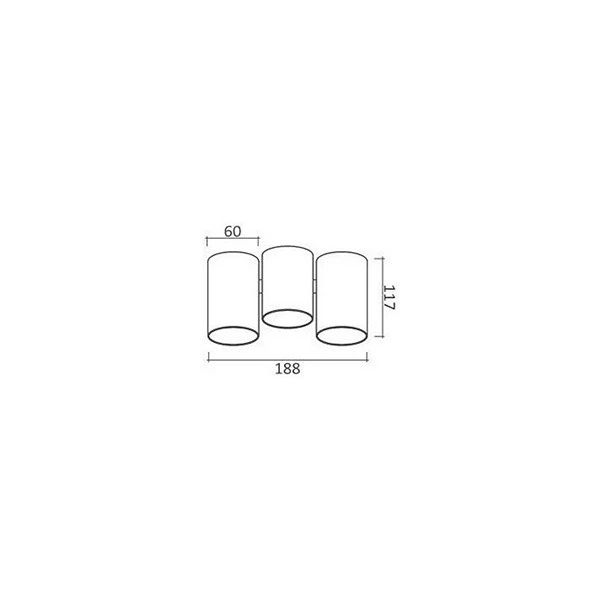 Plafonska lampa AFS102-2C WH — slika 2