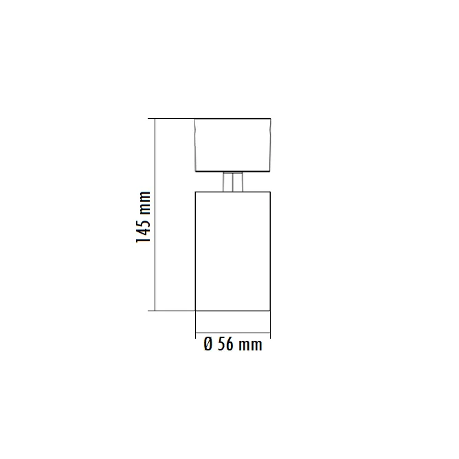 SVETILJKA JM-4063 PLAFONSKA 1*GU10 MESING — slika 2