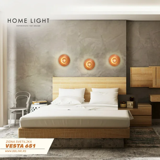 VESTA 651 ZIDNA SVETILJKA 8W 3000K — slika 4