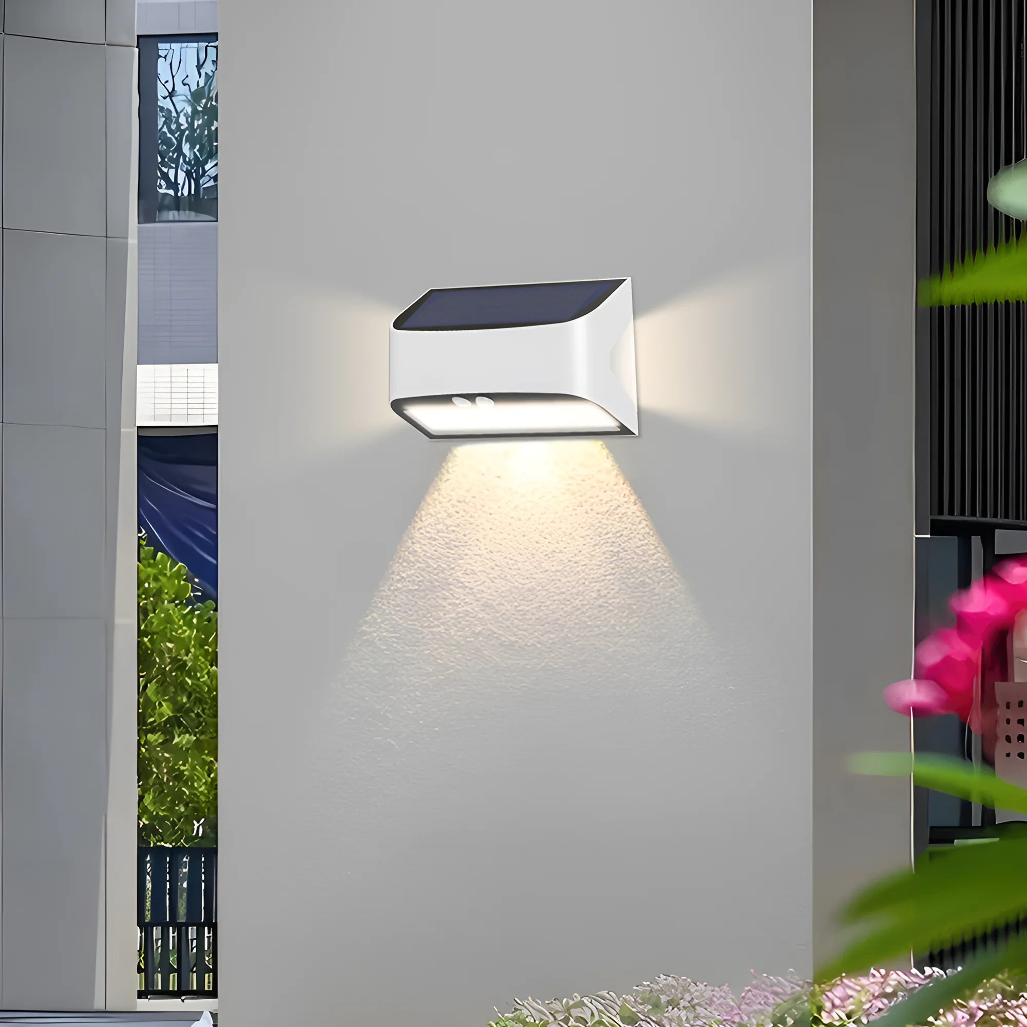 SOLARNA ZIDNA SVETILJKA 6W BELI 6500K IP54 — slika 2
