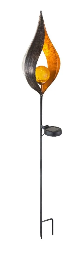 SOLARLEUCHTE METALL BRONZEFARBEN, 1XLED — slika 4