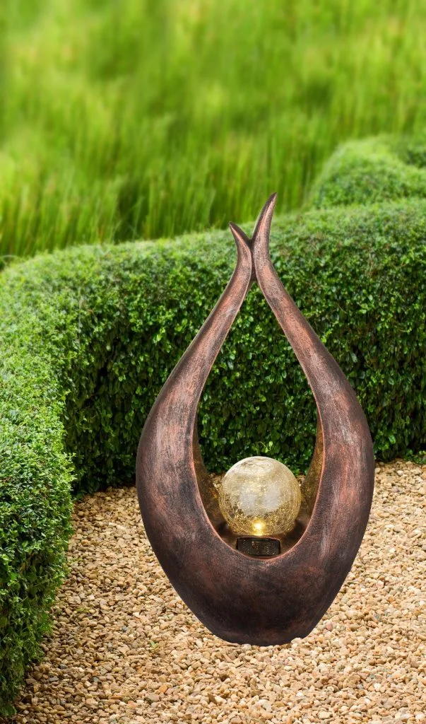 SOLARNA LAMPA PLASTIKA BOJA BRONZE, 1XLED — slika 6