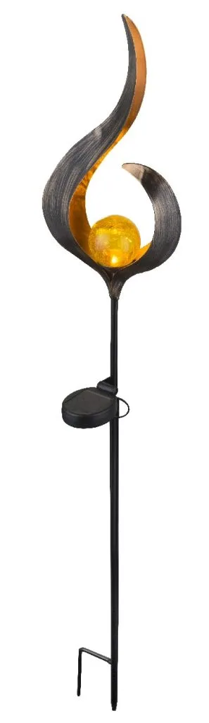 SOLARNA LAMPA METAL BOJA BRONZE, 1XLED — slika 3