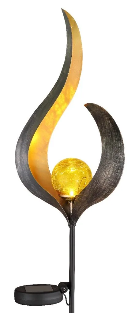SOLARNA LAMPA METAL BOJA BRONZE, 1XLED — slika 6