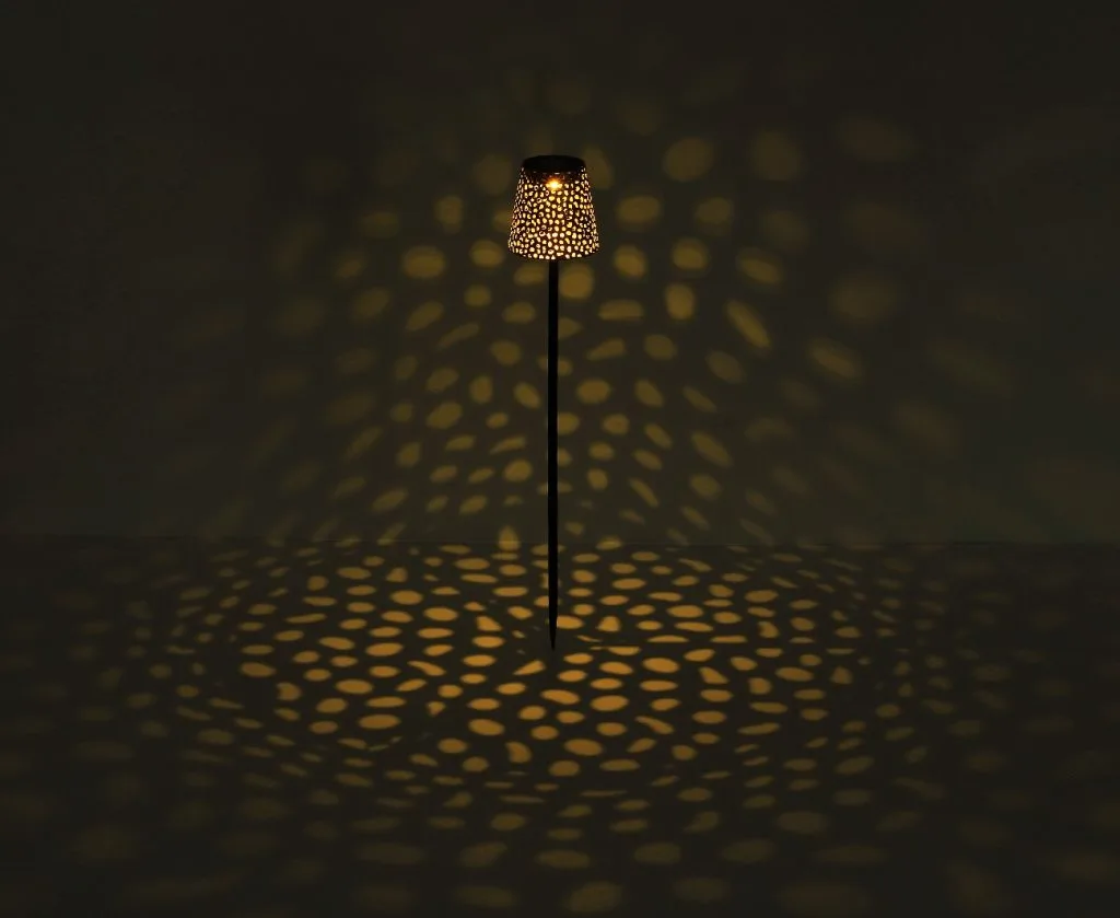 SOLARNA LAMPA METAL SREBRNA BOJA, 1XLED — slika 5