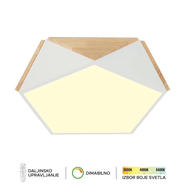 LED plafonska lampa F2810-24C WH+WD