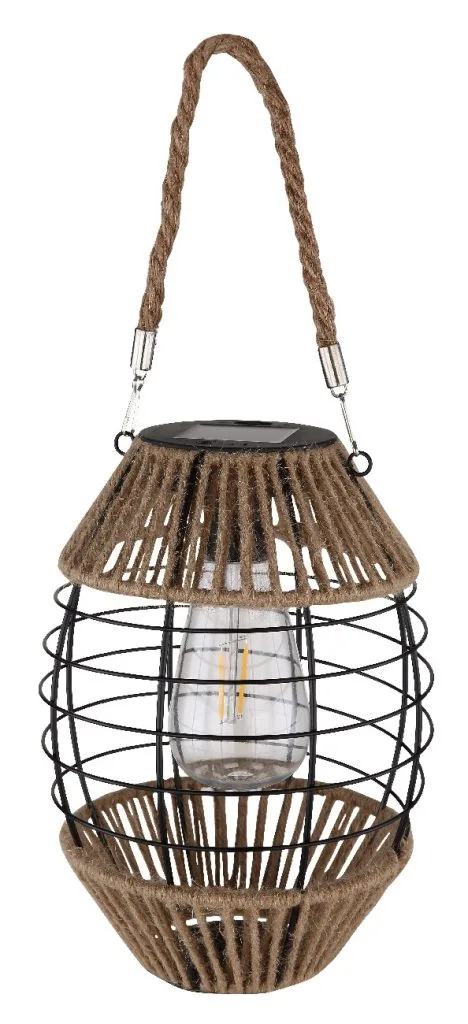 SOLARNA LAMPA METAL CRNA MATT, 1XLED — slika 3