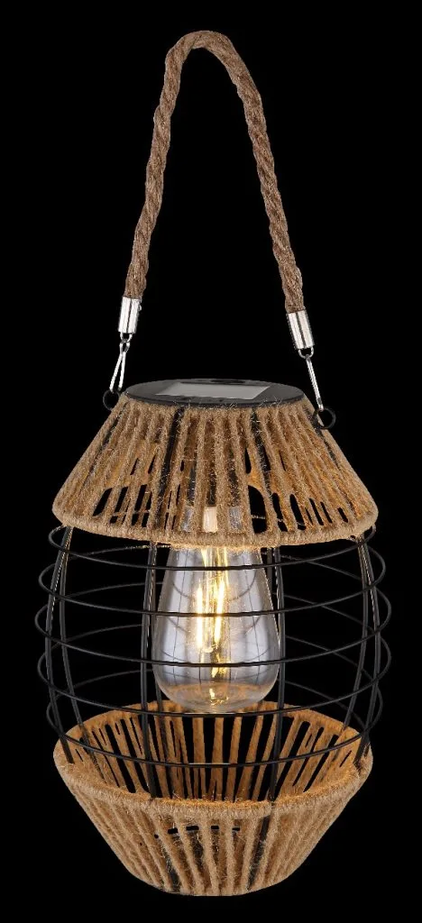 SOLARNA LAMPA METAL CRNA MATT, 1XLED — slika 4