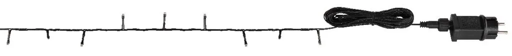 SVETLEĆI NIZ METAL CRNA, 300XLED — slika 3