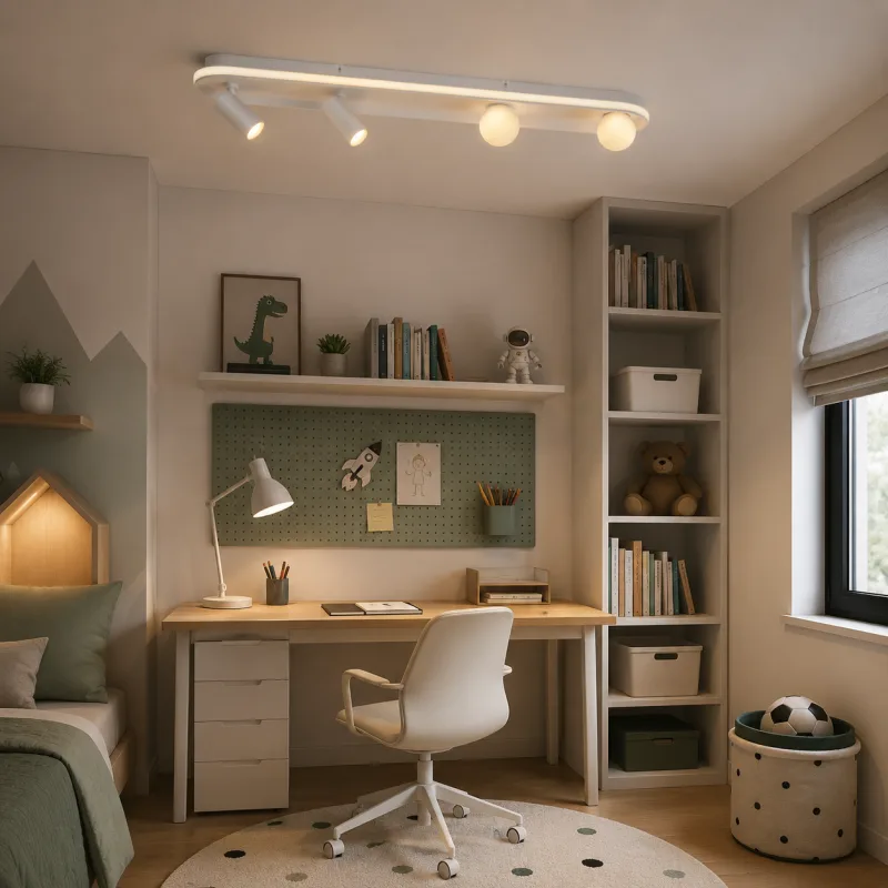 VESTA 480 PLAFONSKA SVETILJKA 34W+2*5W+2*3W 3000K BELA — slika 2