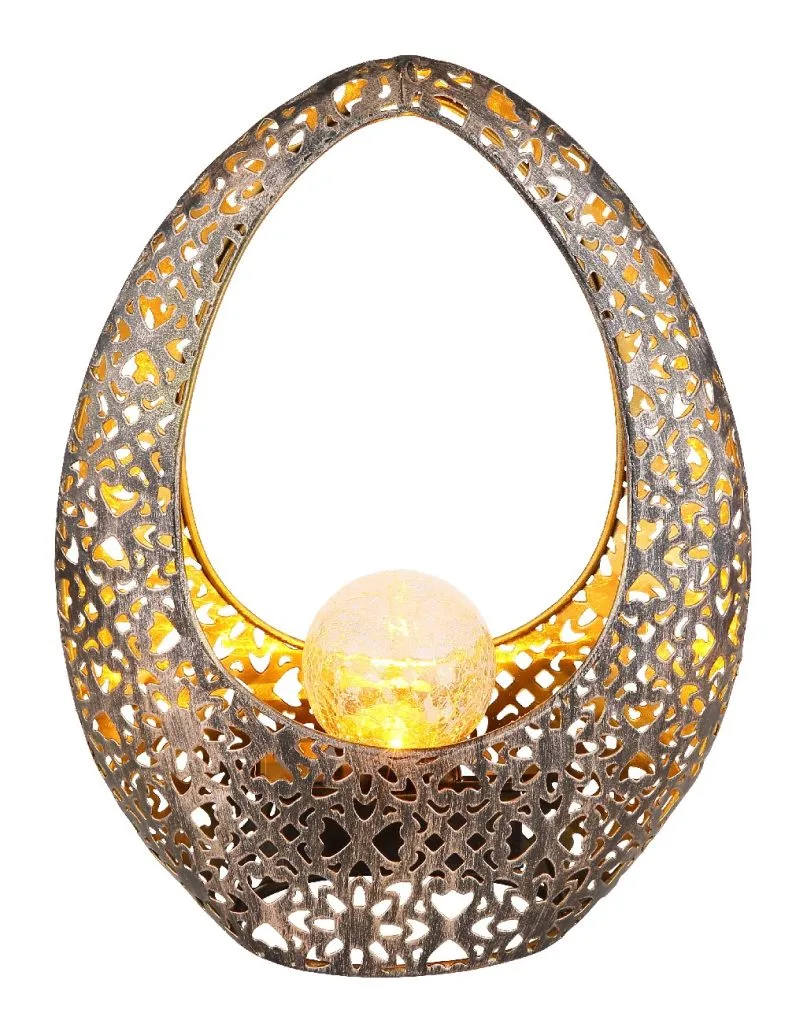 SOLARLEUCHTE METALL BRONZEFARBEN, 1XLED — slika 4