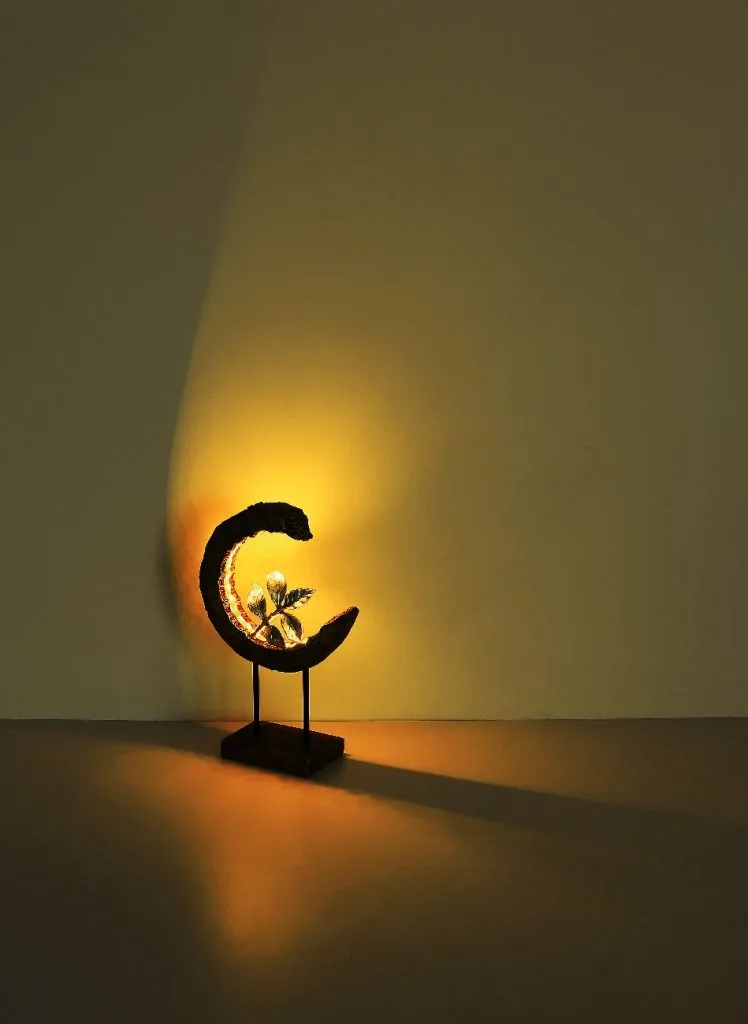 SOLARLEUCHTE KUNSTSTOFF HOLZOPTIK, 24XLED — slika 7