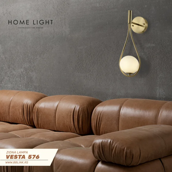 VESTA 576 ZIDNA LAMPA 1*G9 MESING — slika 2
