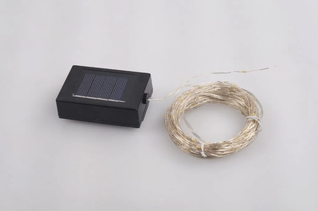 SOLARNA LAMPA PLASTIKA BISTRA, 120XLED — slika 2