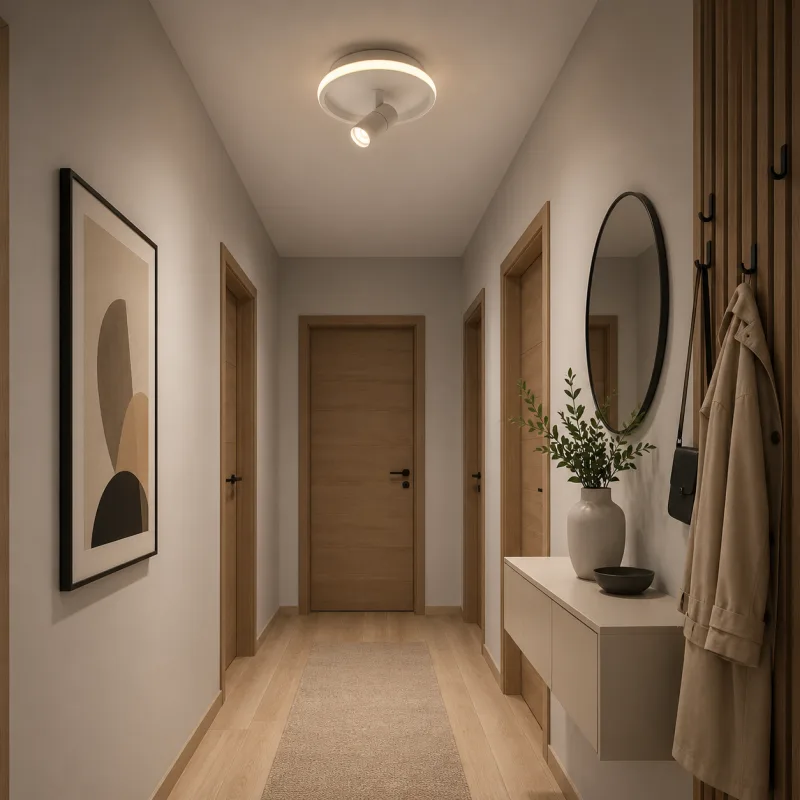 VESTA 477 PLAFONSKA SVETILJKA 12W+5W 3000K BELA — slika 2