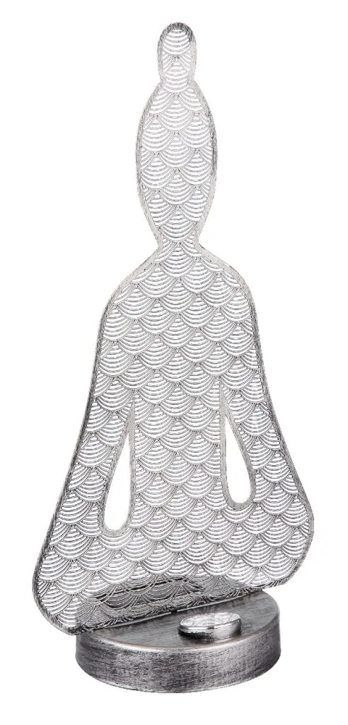 SOLARLEUCHTE METALL SILBERFARBEN, 1XLED — slika 4