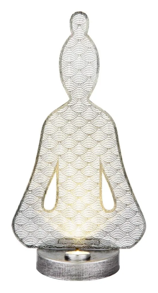 SOLARLEUCHTE METALL SILBERFARBEN, 1XLED — slika 5