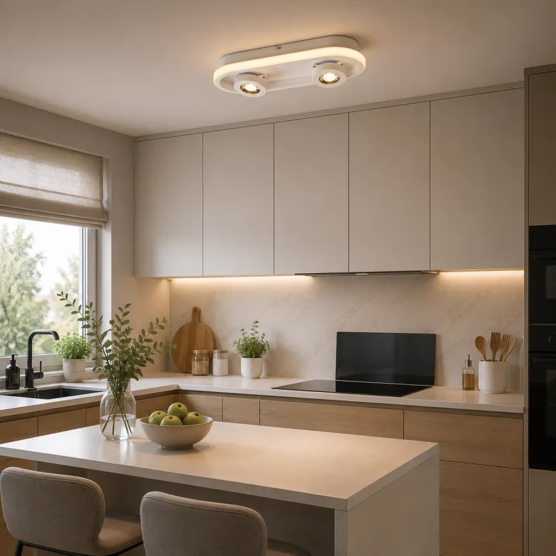 VESTA 475 PLAFONSKA SVETILJKA 10W+2*5W 3000K BELA — slika 2