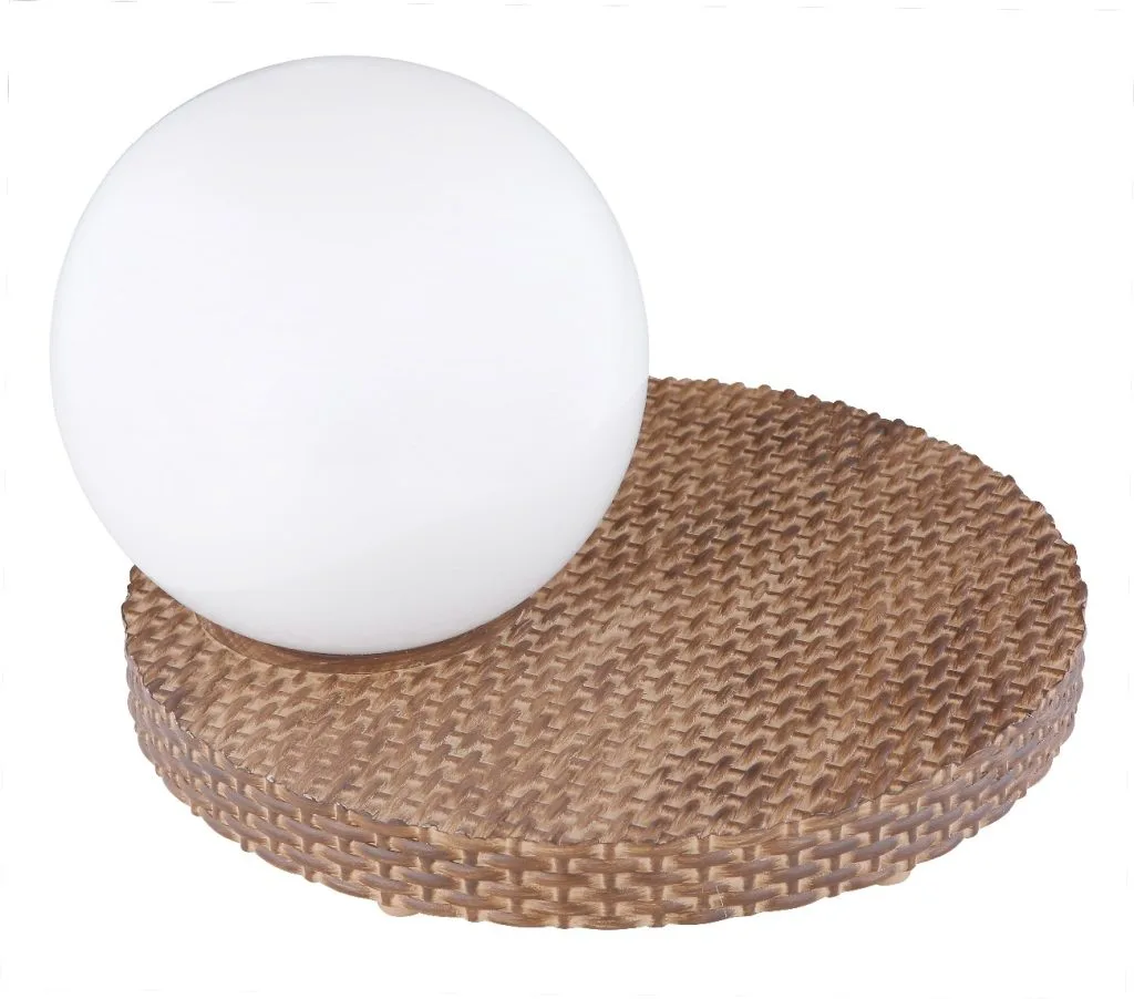 SOLARLEUCHTE RATTAN BRAUN, 1XLED — slika 2