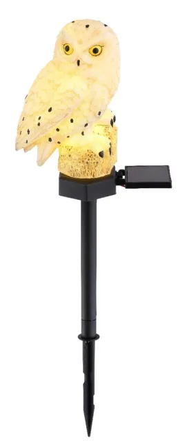 SOLARNA LAMPA PLASTIKA CRNA, 1XLED