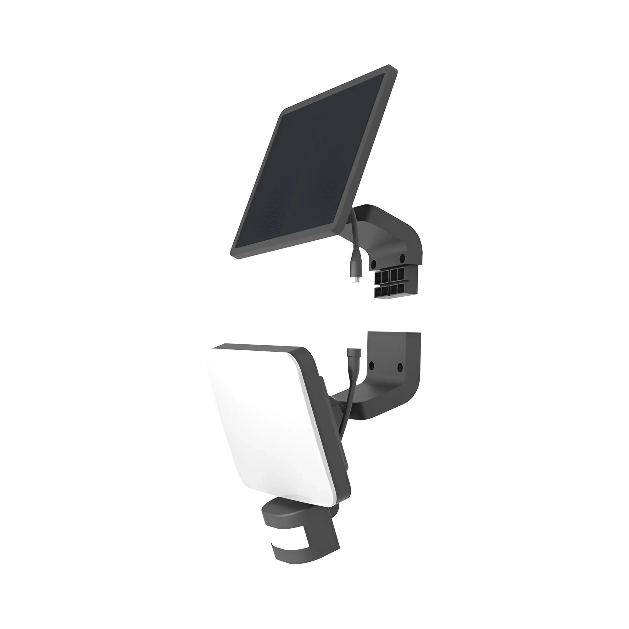 SOLARNA ZIDNA SVETILJKA 15W CRNI CCT IP54 — slika 4