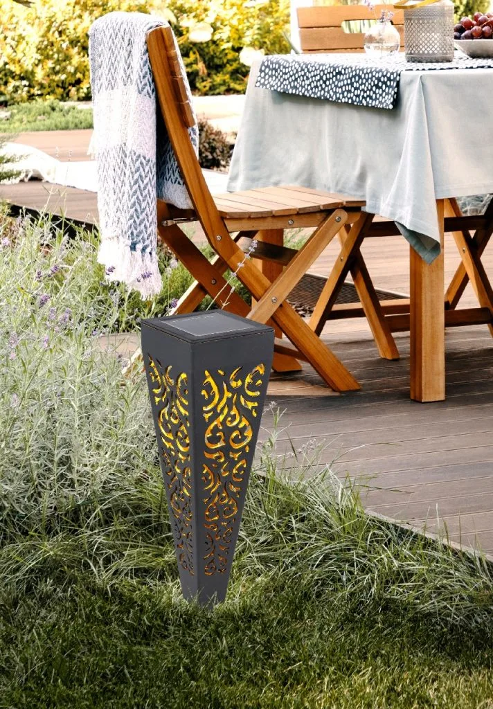 SOLARLEUCHTE KUNSTSTOFF SCHWARZ, 1XLED — slika 2