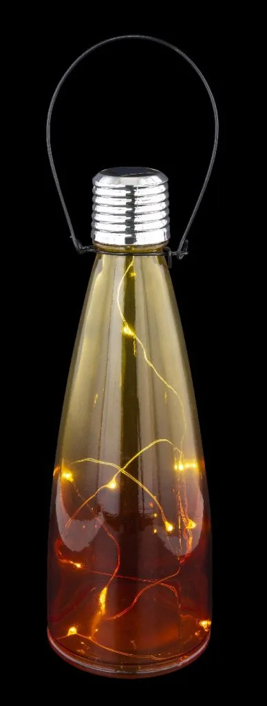 SOLARNA LAMPA STAKLO, 10XLED — slika 3
