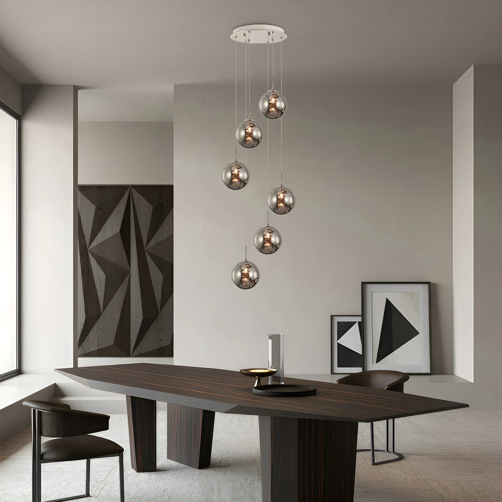 VISILICA 6-GLAVA G9 SMOKE — slika 2