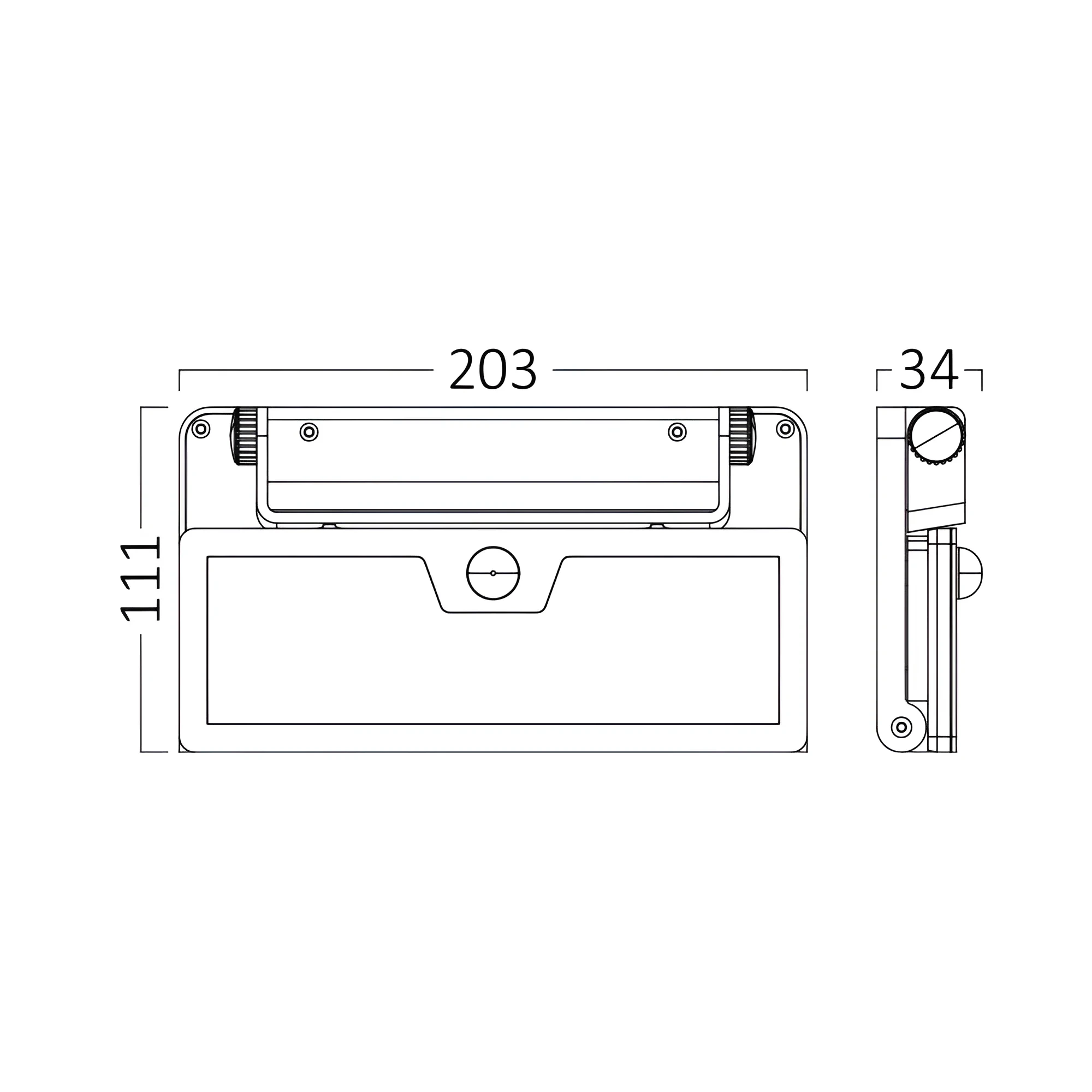 SOLARNA ZIDNA SVETILJKA 10W CRNI CCT IP54 — slika 6