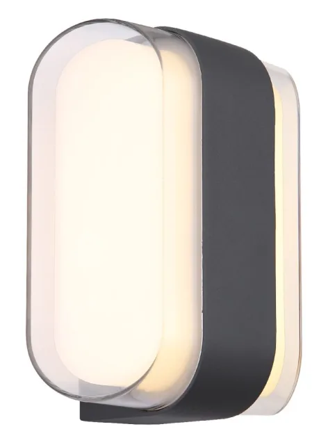 SPOLJNA METAL ANTRACIT, 1XLED