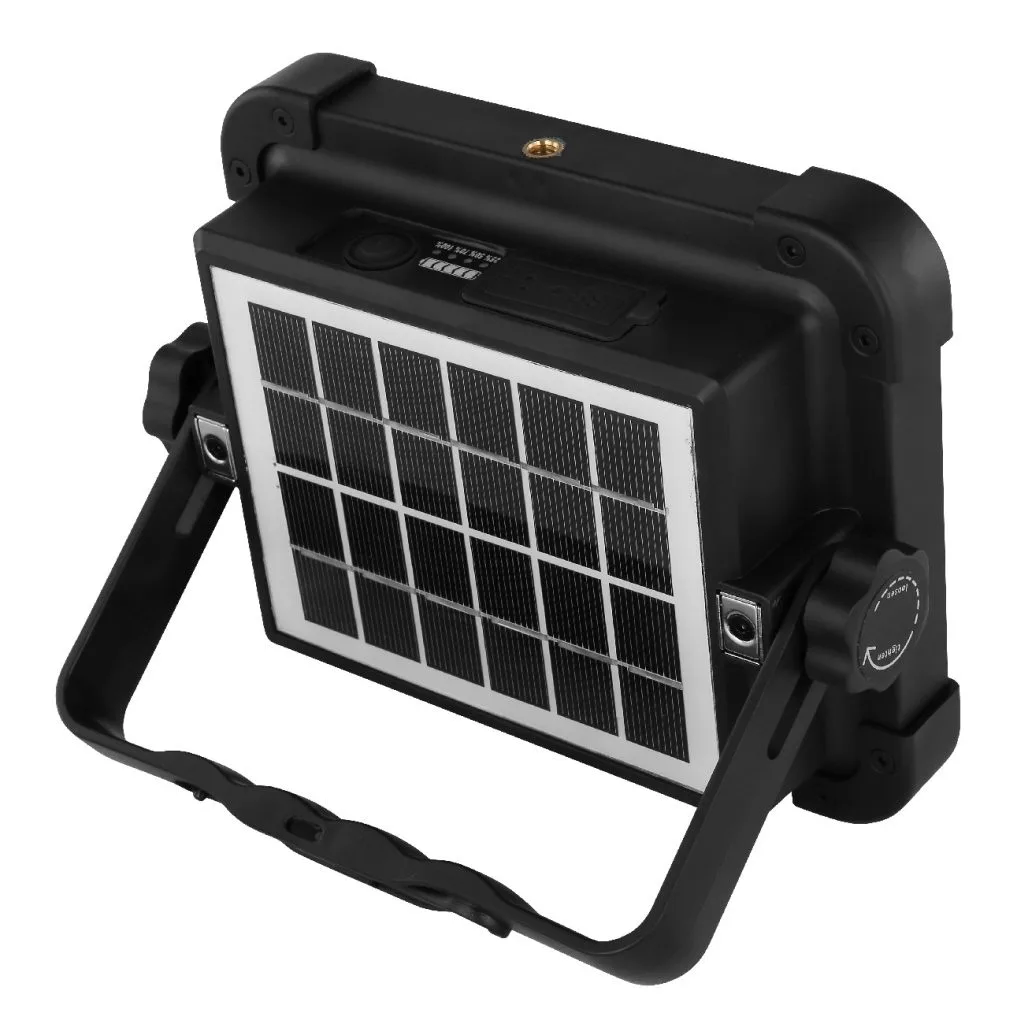 SOLARNA LAMPA PLASTIKA CRNA, 1XLED — slika 5