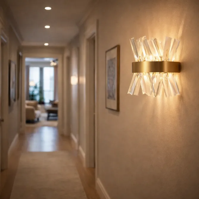 BELORE 14 ZIDNA LAMPA 2*E14 ANTIQUE MESING — slika 3
