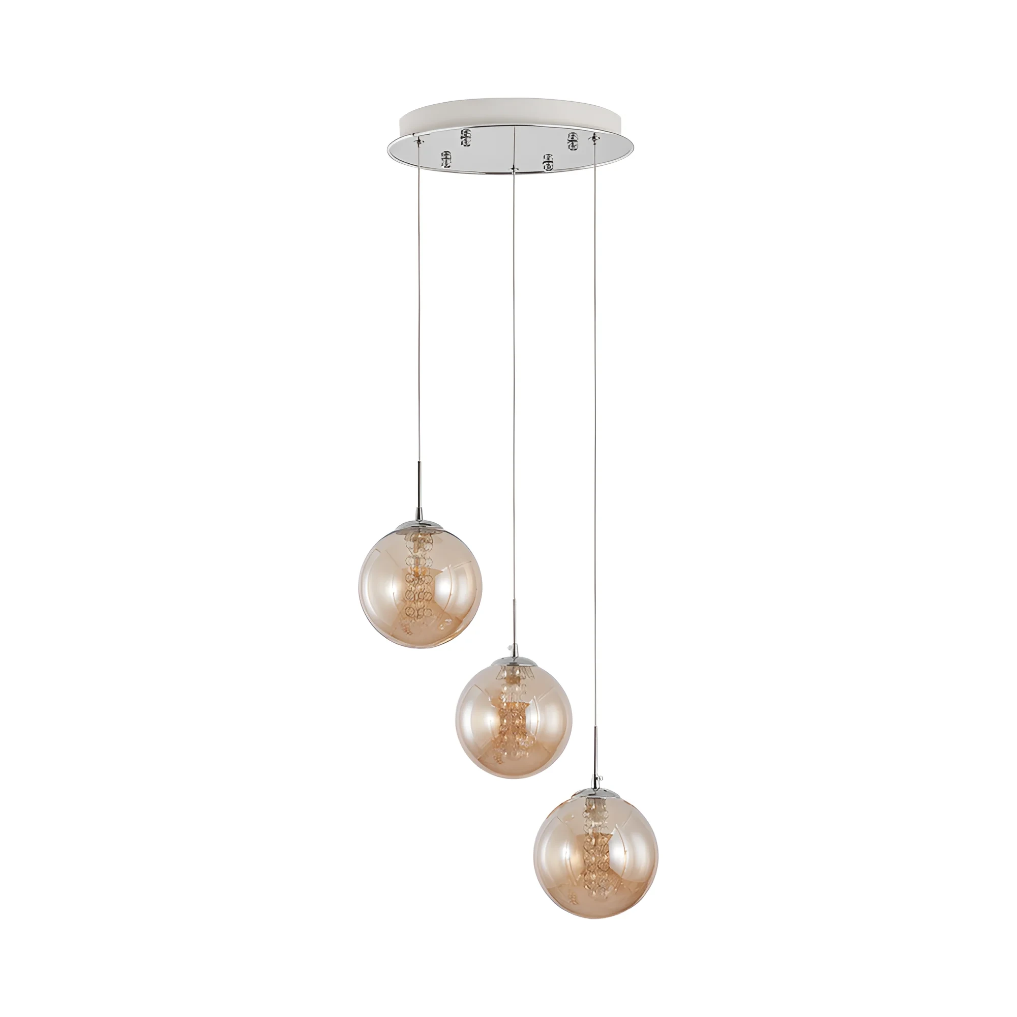 VISILICA 3-GLAVA G9 AMBER — slika 3
