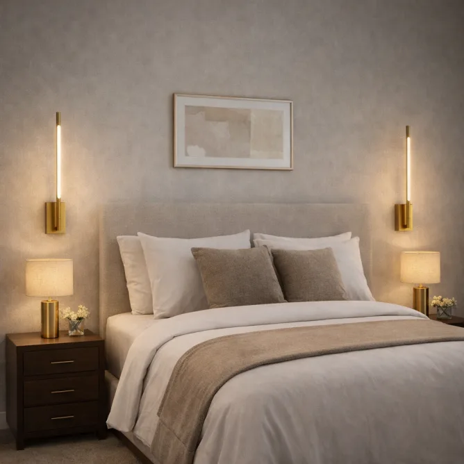ARIA 5 ZIDNA LAMPA 4W 3000K ZLATO — slika 3
