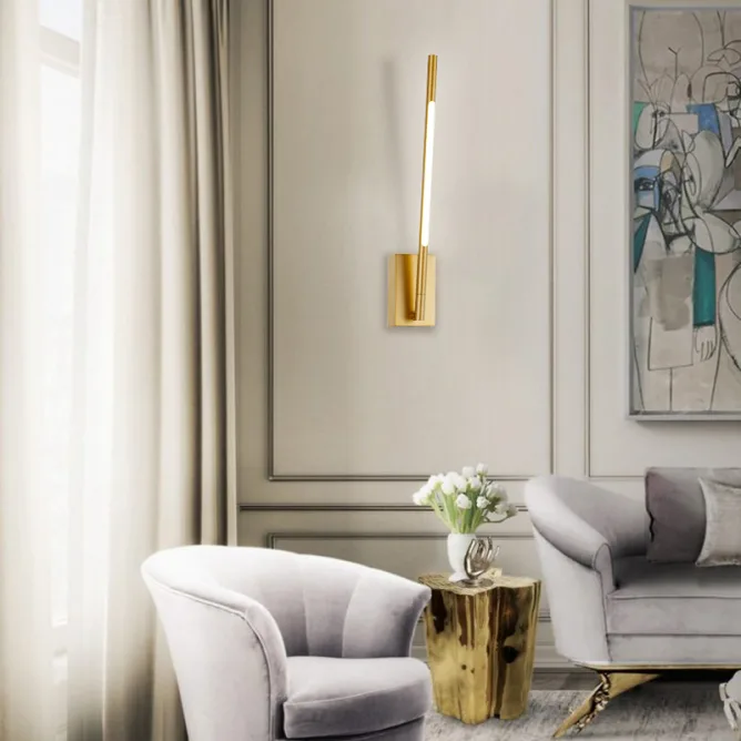 ARIA 5 ZIDNA LAMPA 4W 3000K ZLATO — slika 4