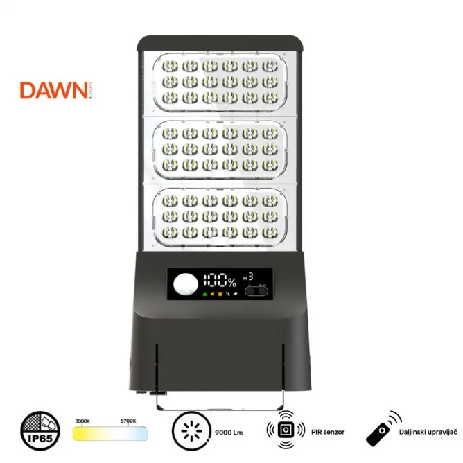 SOLARNA LED SVETILJKA ALFA SSL-59 39W 3000/5700K 9000lm IP65 — slika 8