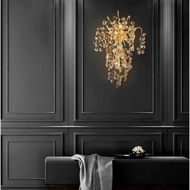 LUNA 206 ZIDNA LAMPA 5*G9 BRONZA — slika 2
