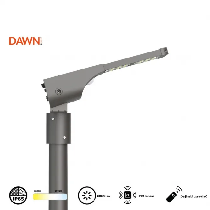 SOLARNA LED SVETILJKA ALFA SSL-56 26W 3000/5700K 6000lm IP65 — slika 6