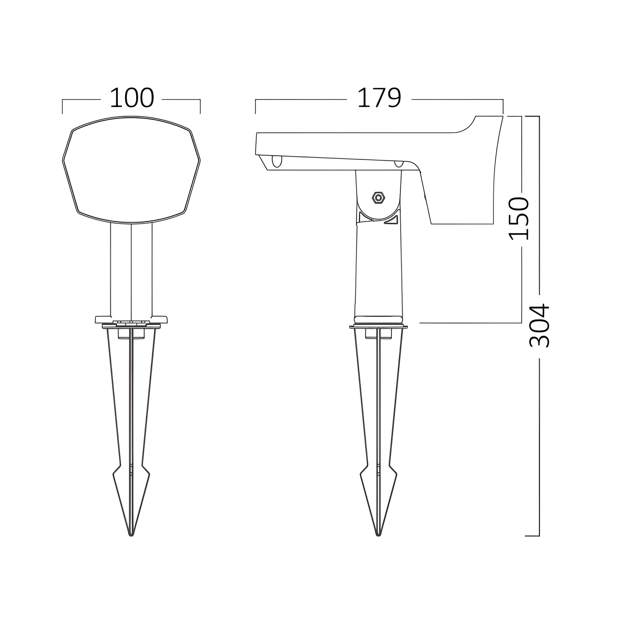 LED UBODNA SVETILJKA 12W SIVI 2-IN-1 IP65 — slika 8