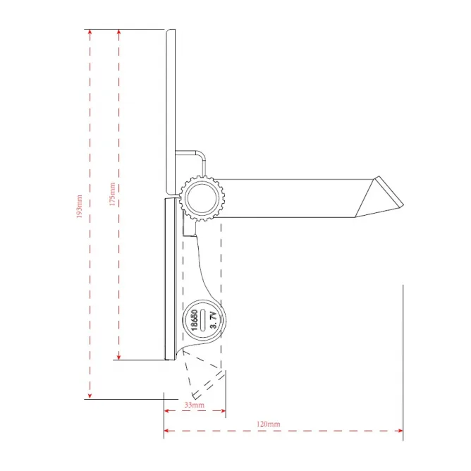 SOLARNI REFLEKTOR TONIK-S 1100lm CCT IP65 — slika 6