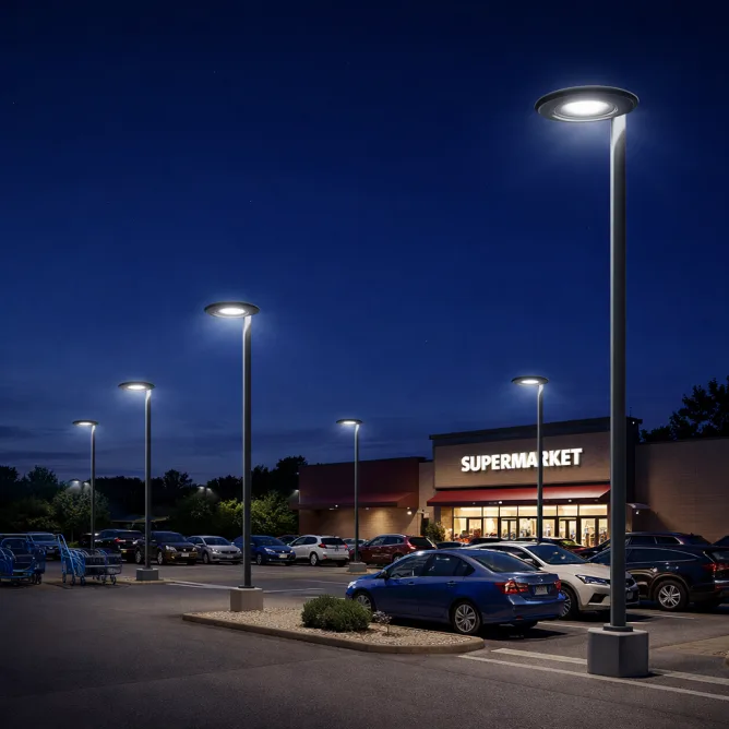 LED ULIČNA SVETILJKA GSL09B 60W 4000K 8400lm IP65 RAL9006 — slika 2