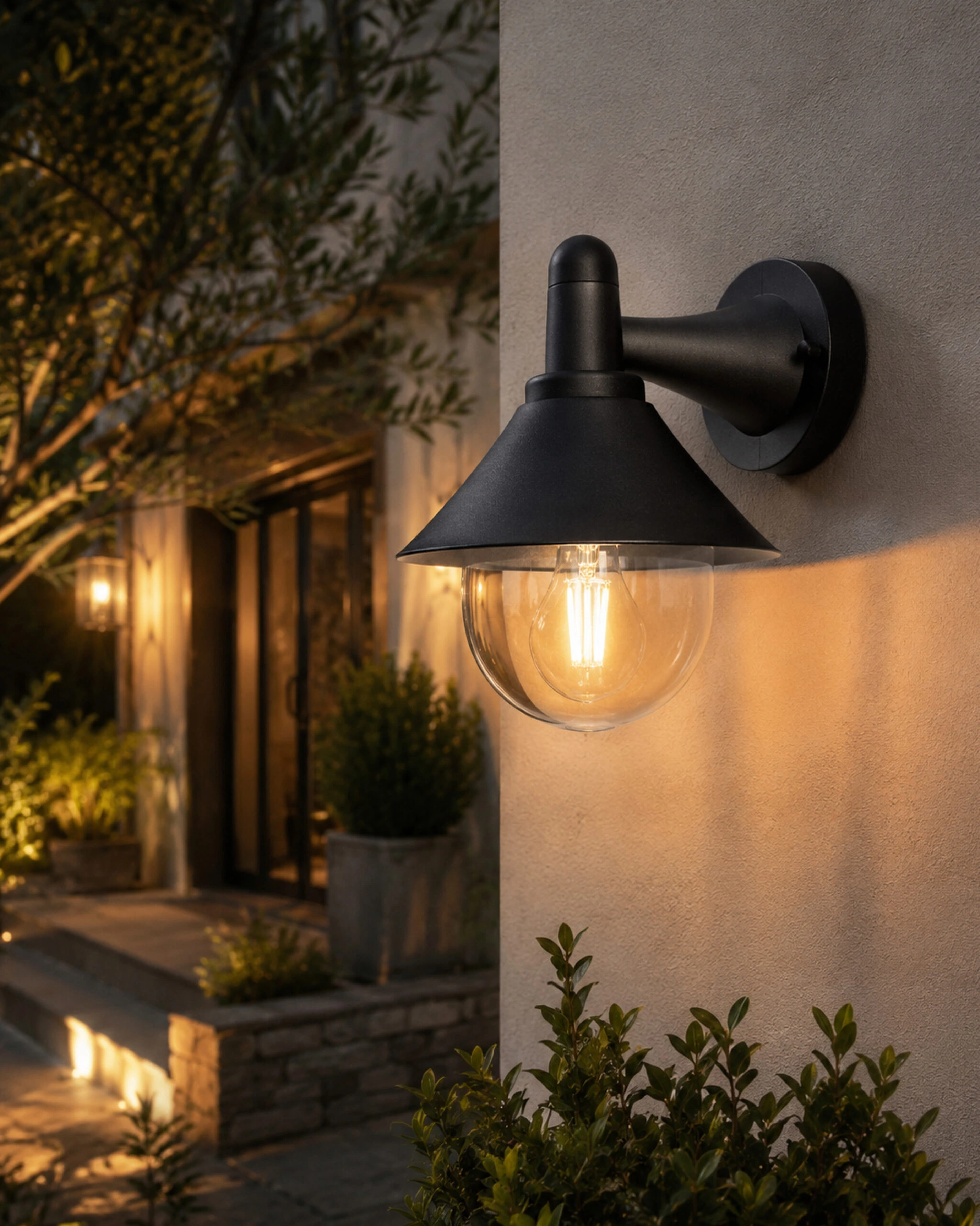 Spoljna lampa PS4705 BK — slika 2