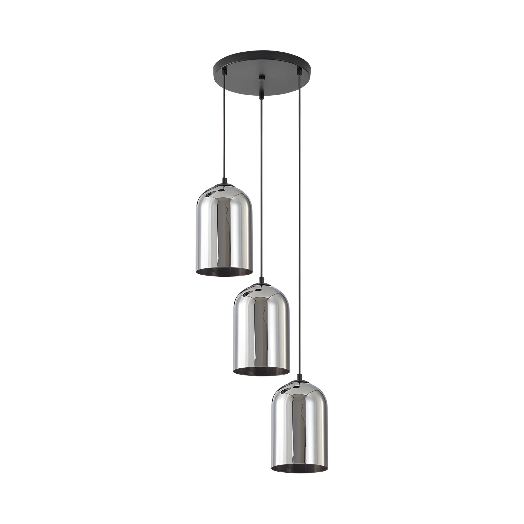 VISILICA 3-GLAVA E27 SMOKE — slika 3